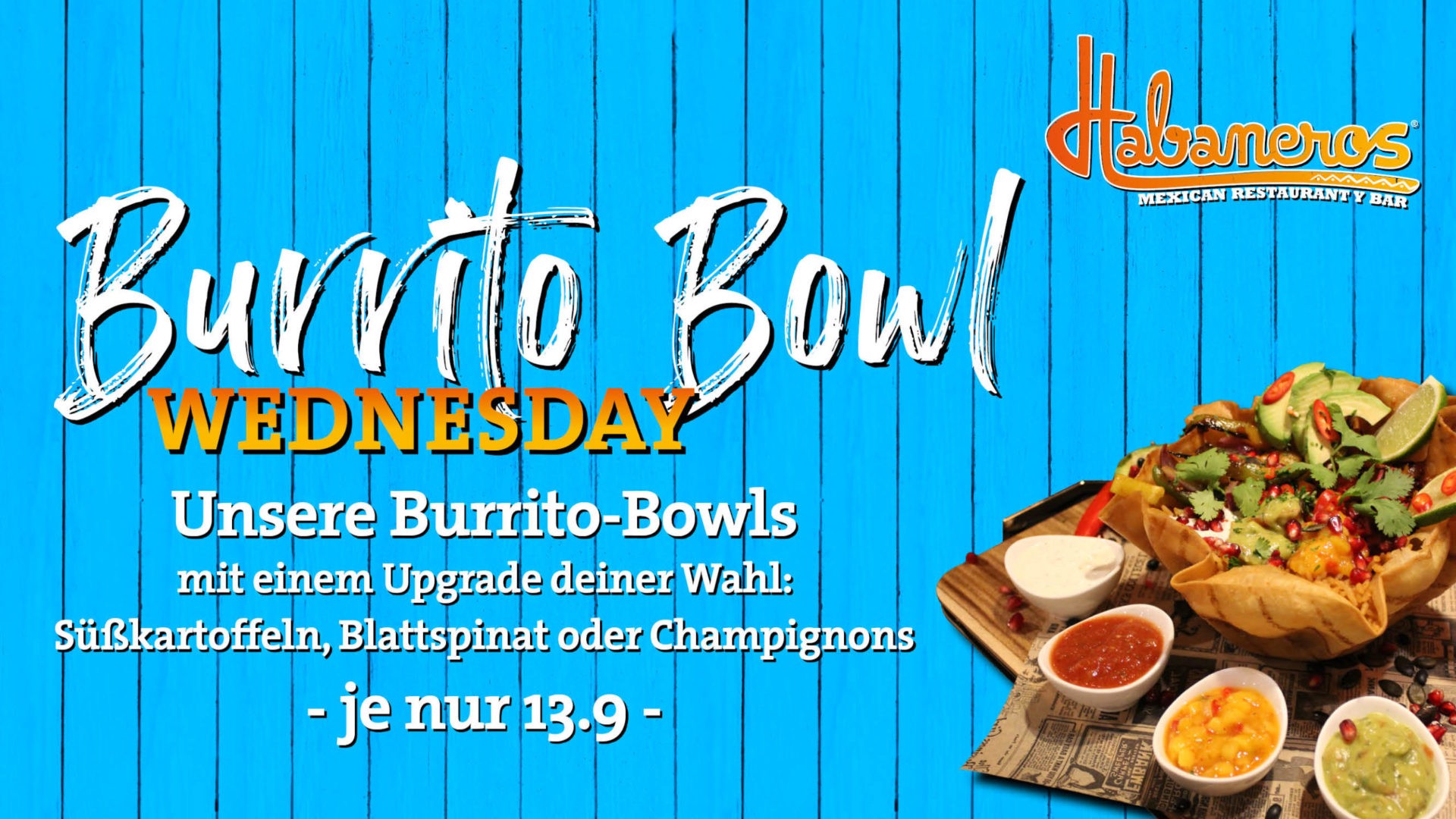 Burrita Bowl Wednesday